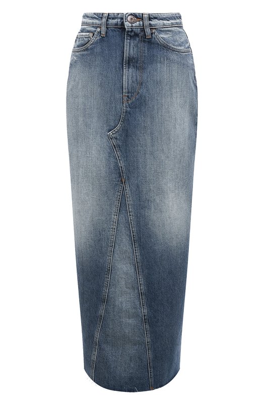 женская джинсовые юбка 3x1, голубая