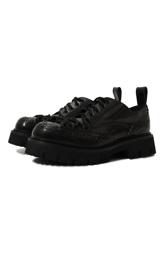 мужские туфли-дерби moschino, черные