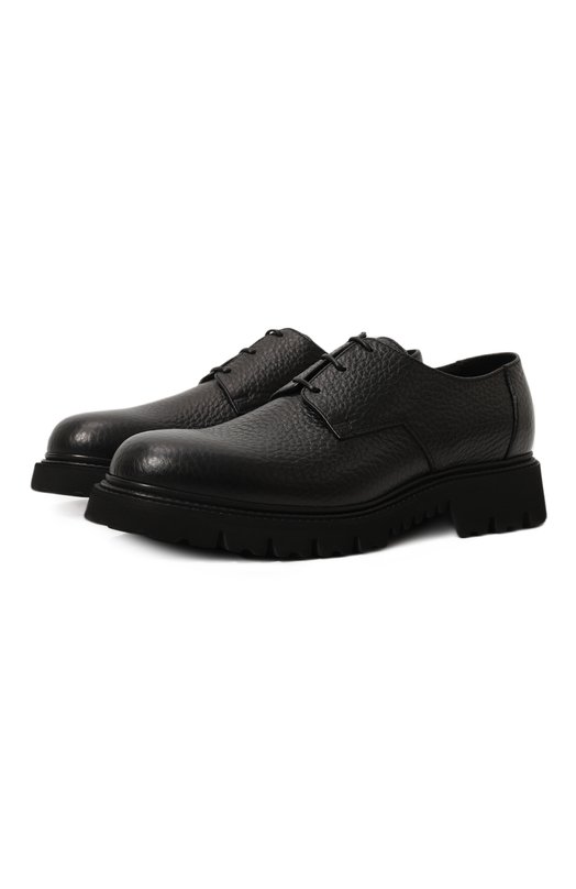 мужские туфли-дерби doucal’s, черные