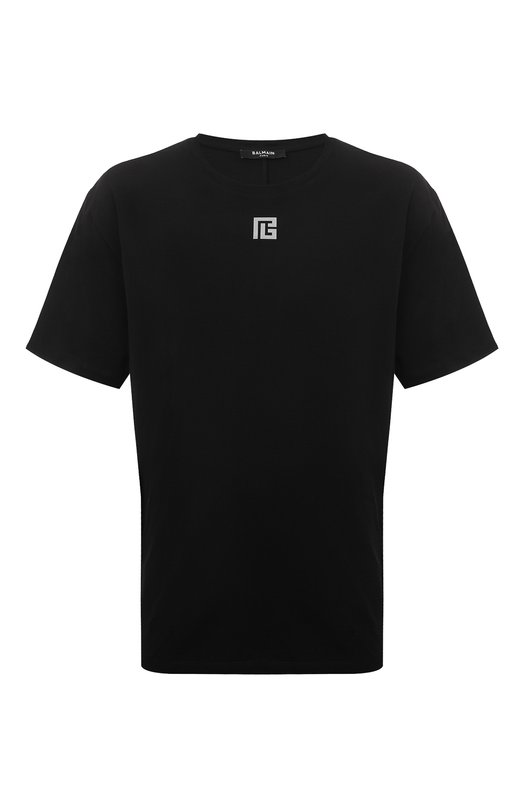 мужская футболка balmain, черная