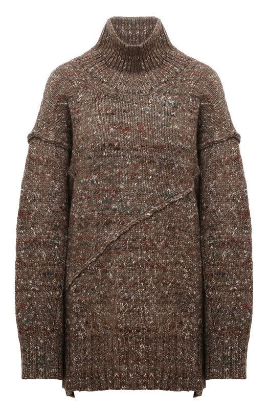 женский шерстяные свитер petar petrov, коричневый