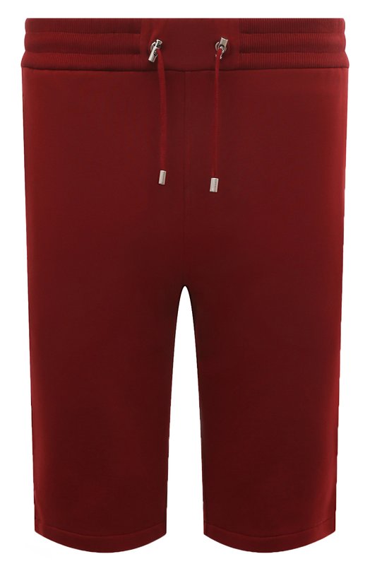 мужские шорты balmain, бордовые