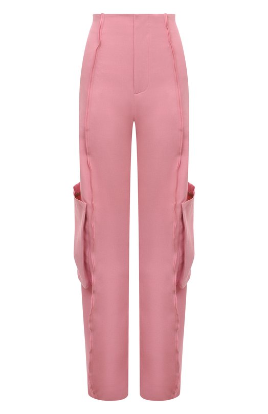 женские брюки yuzefi, розовые