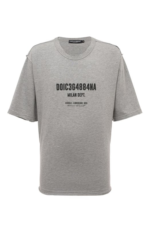 мужская футболка dolce & gabbana, серая