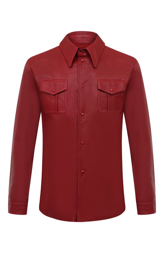 мужская рубашка gucci, красная
