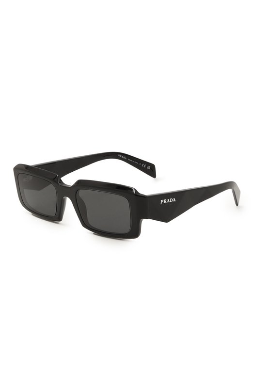 женские солнцезащитные очки prada, черные