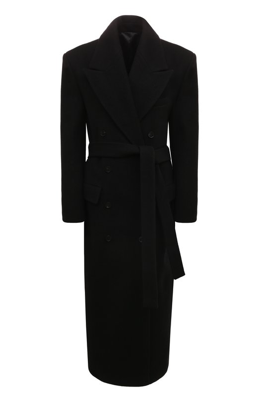 женское шерстяное пальто gooroo, черное
