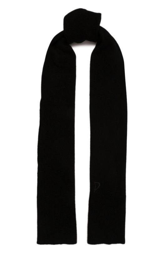 женский шарф dondup, черный