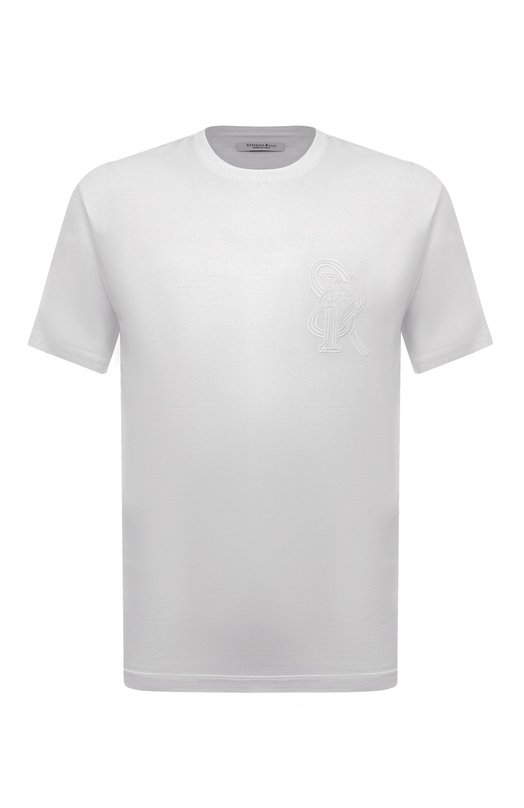 мужская футболка stefano ricci, белая