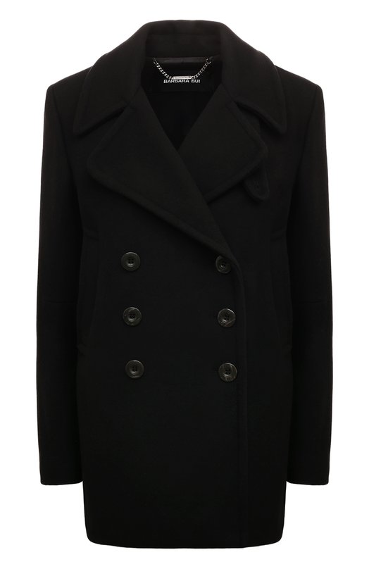 женское шерстяное пальто barbara bui, черное