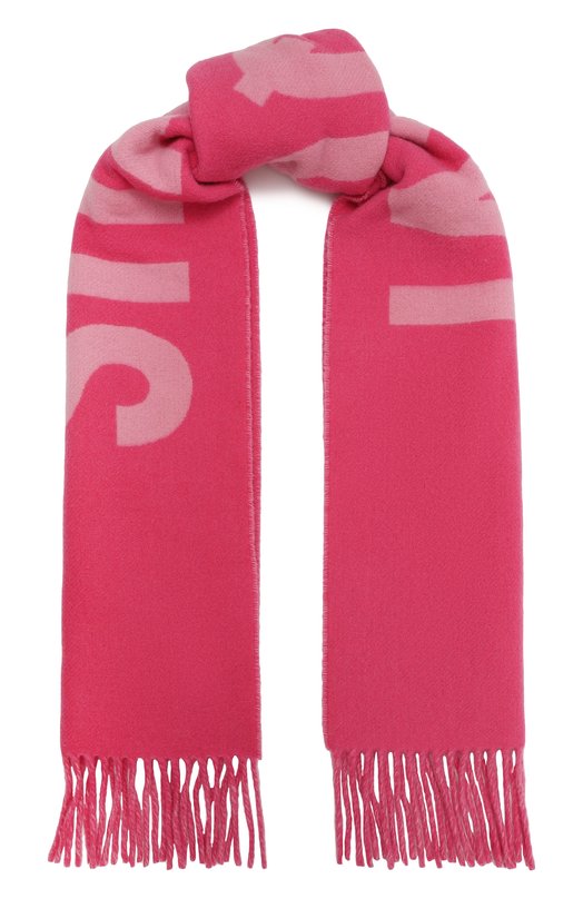 женский шерстяные шарф jacquemus, розовый