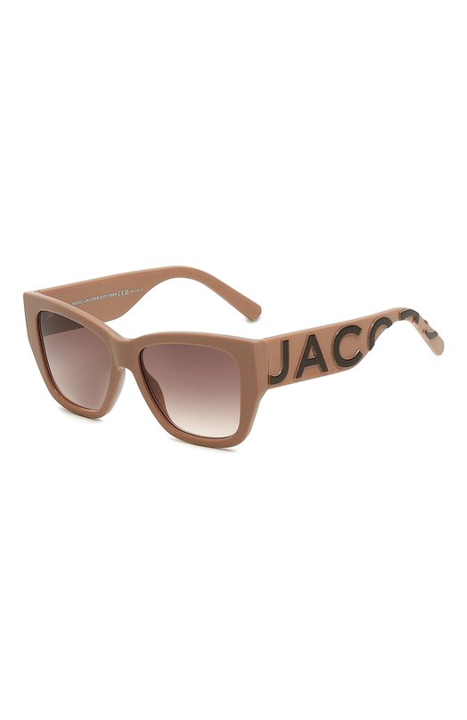 женские солнцезащитные очки marc jacobs (the), бежевые