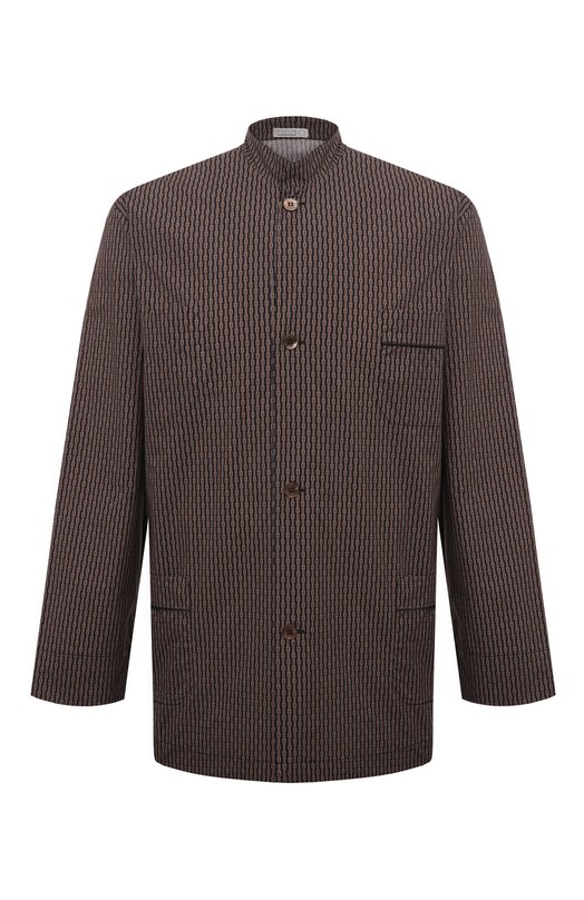 мужская рубашка zilli, коричневая