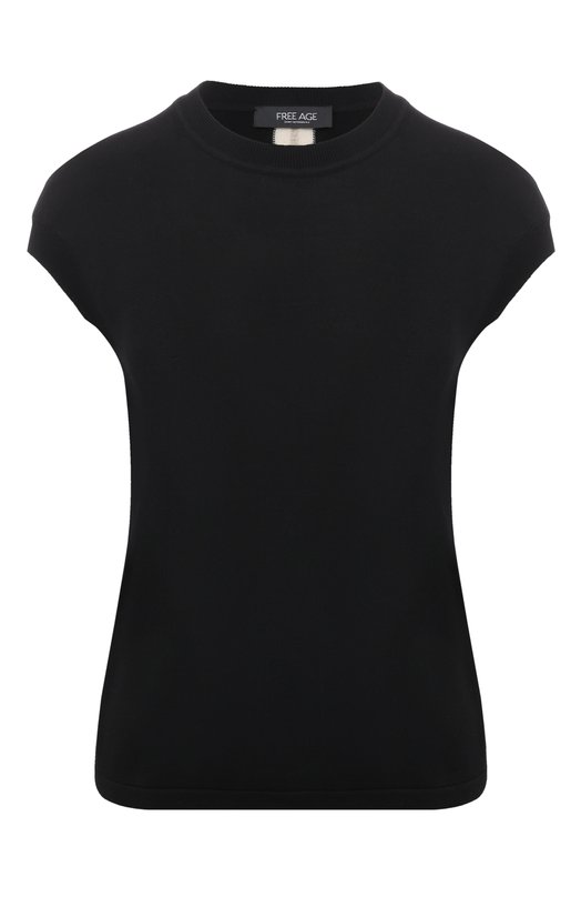 женская футболка freeage, черная