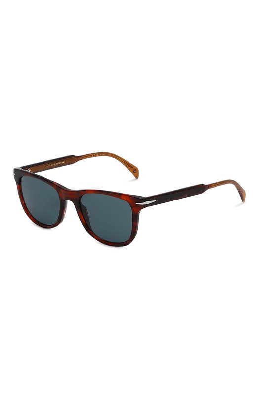 мужские солнцезащитные очки david beckham, коричневые