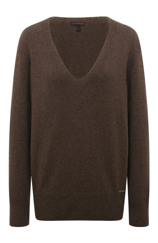 женский пуловер norveg, коричневый