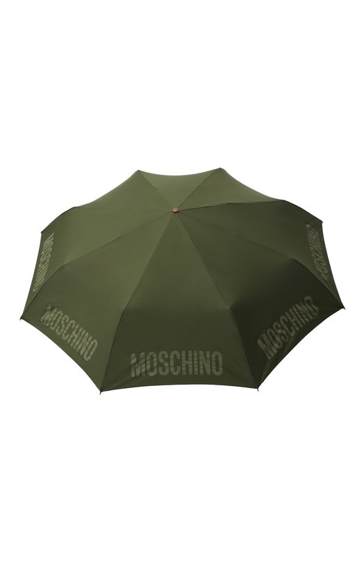 женский складные зонт moschino, хаки