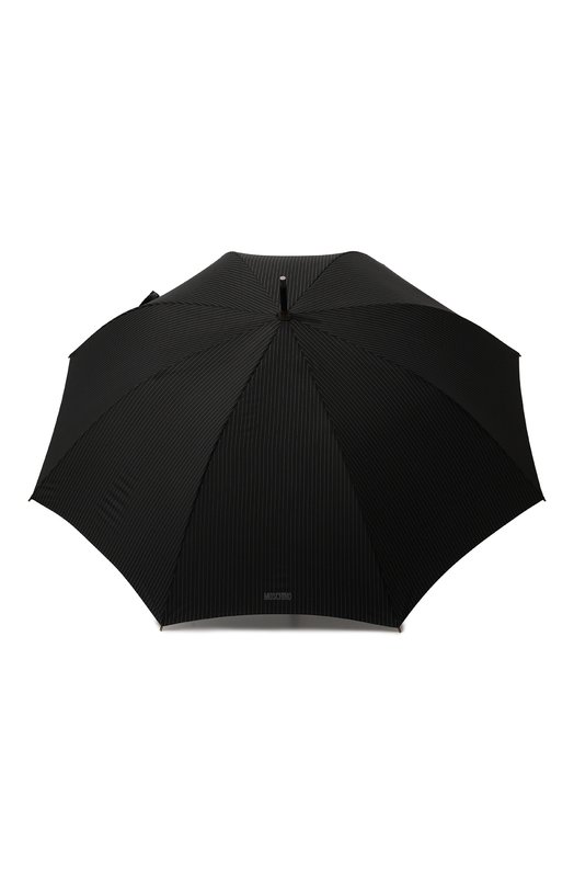 женский зонт-трости moschino, черный