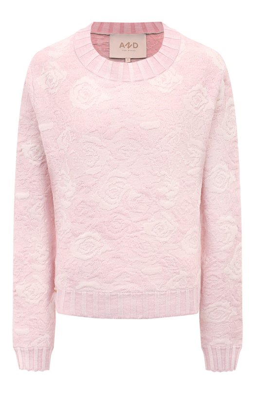 женский шерстяные свитер and the brand, розовый