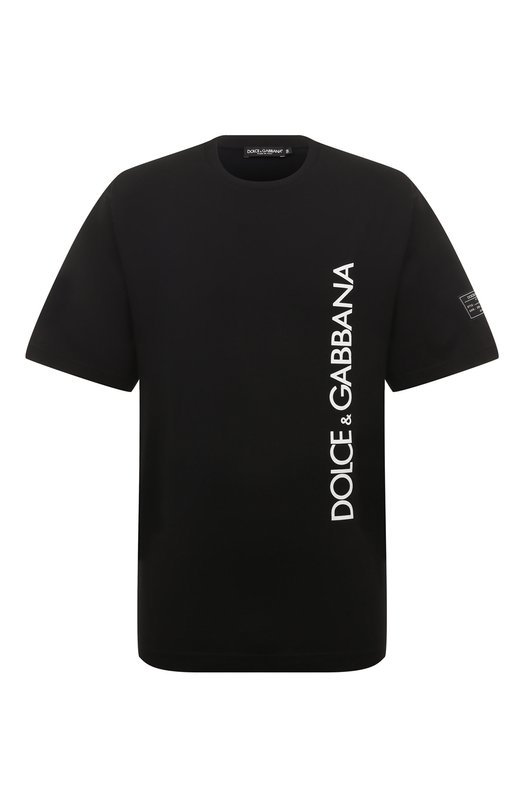 мужская футболка dolce & gabbana, черная