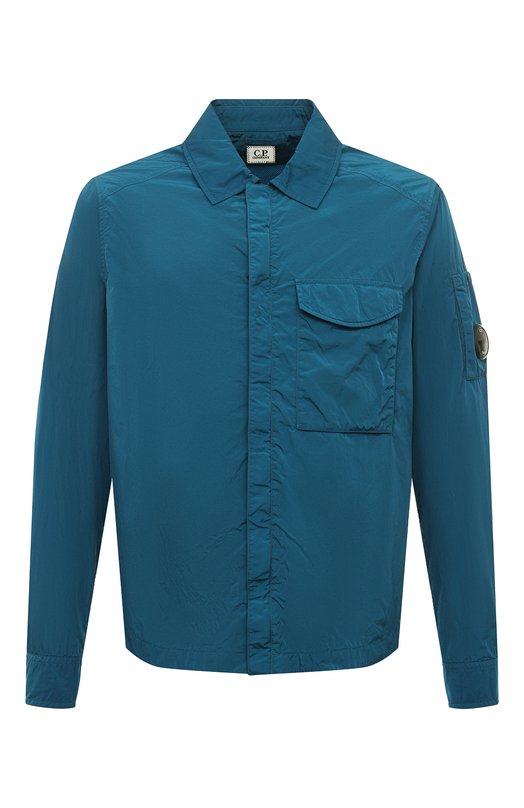 мужская куртка c.p. company, синяя