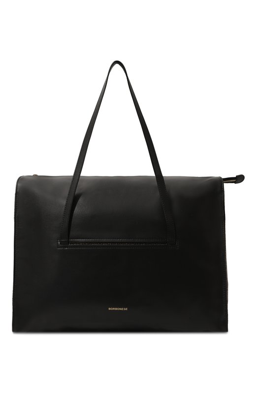 женская сумка-шоперы borbonese, черная