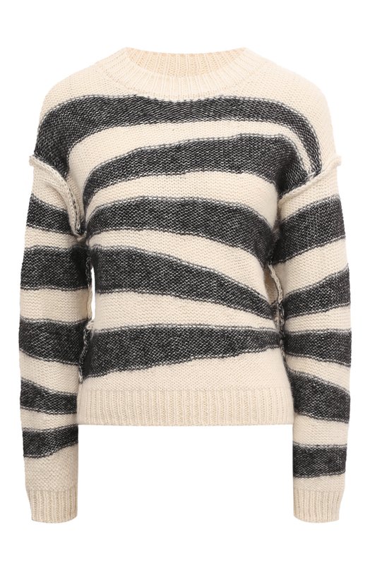 женский шерстяные свитер a.p.c, кремовый