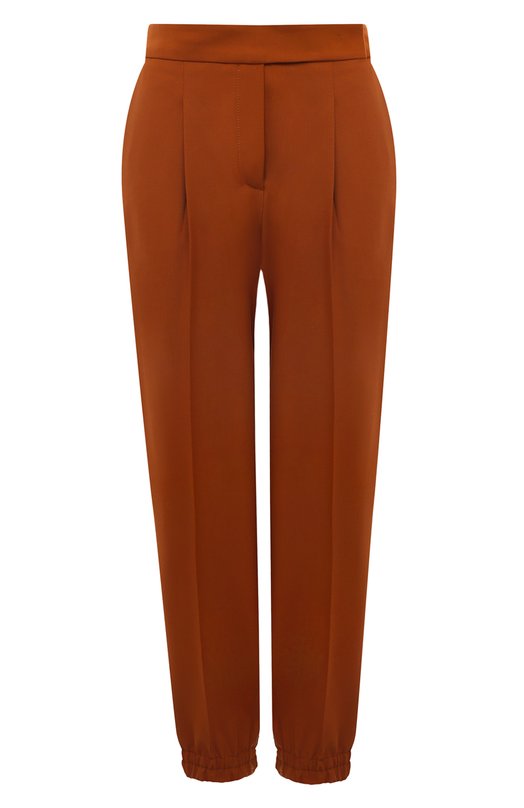 женские шерстяные брюки windsor, коричневые