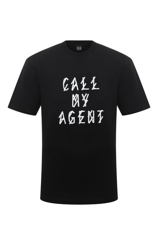 мужская футболка 44 label group, черная
