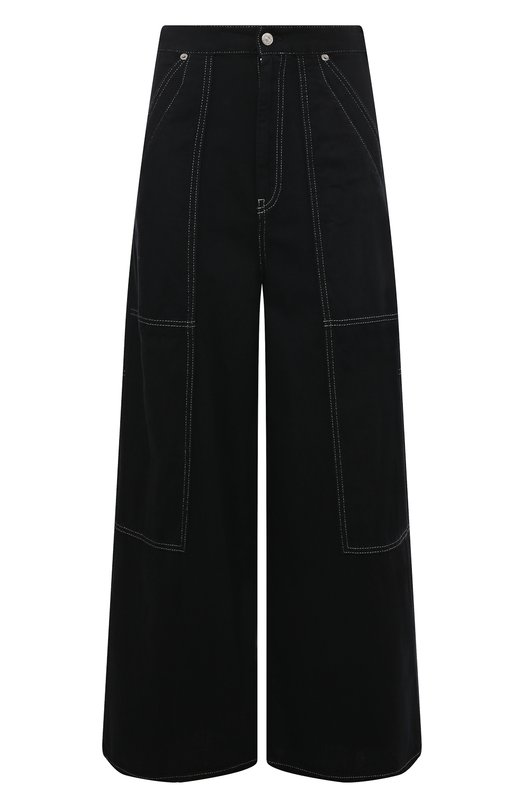 женские джинсы mm6, черные