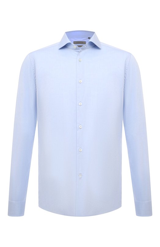 мужская рубашка corneliani, голубая