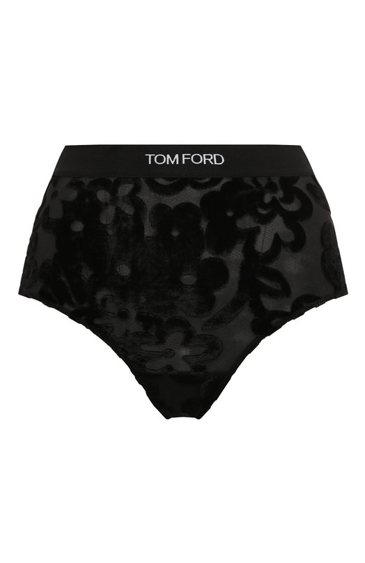 женские трусы-шорты tom ford, черные