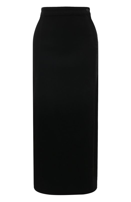женская джинсовые юбка emporio armani, черная