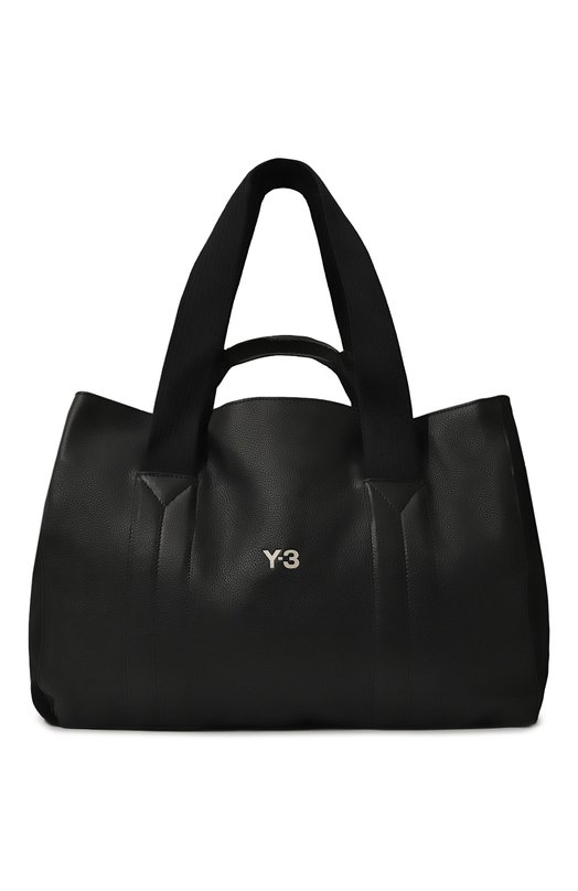 женская сумка-шоперы y-3, черная