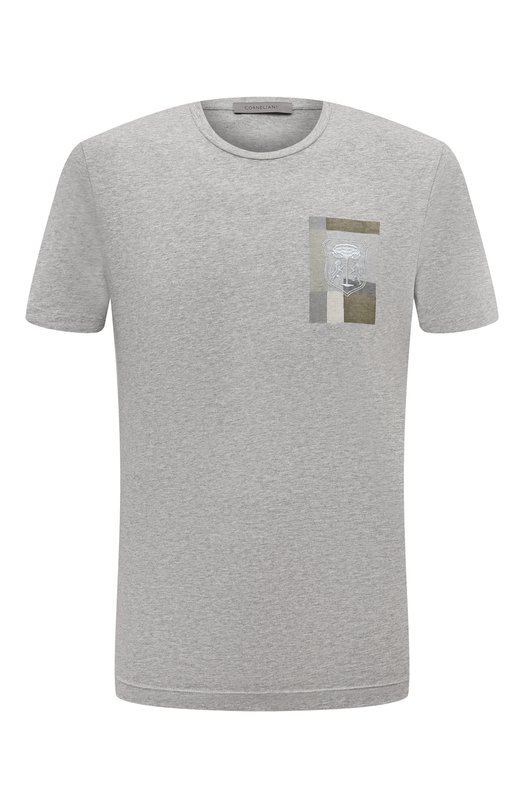 мужская футболка corneliani, серая