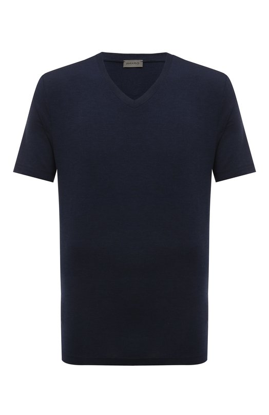 мужская футболка hanro, синяя