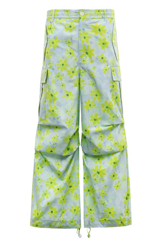 мужские брюки карго marni, зеленые