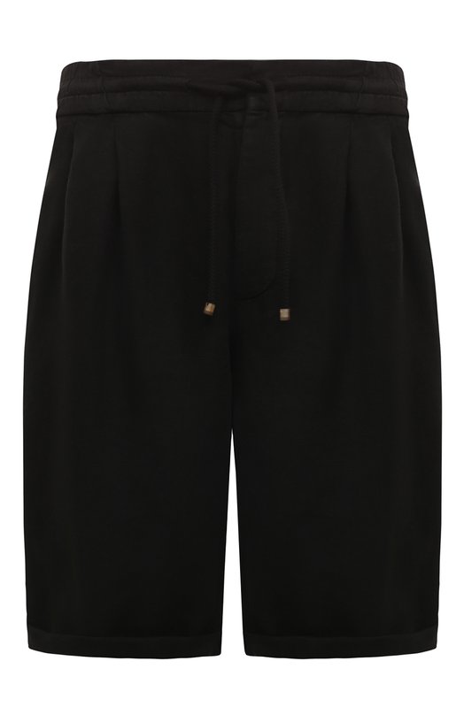 мужские шорты brunello cucinelli, черные