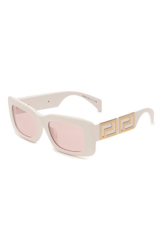 женские солнцезащитные очки versace, белые