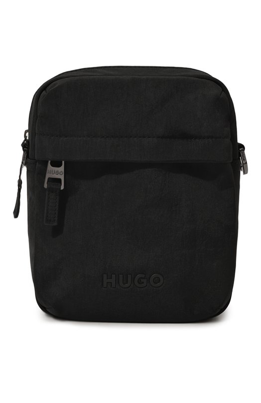 мужская текстильные сумка hugo, черная