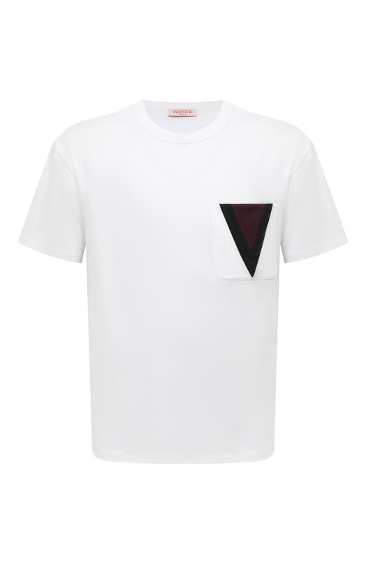 мужская футболка valentino, белая