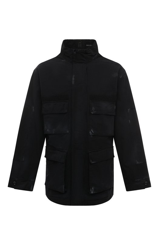 мужская куртка balenciaga, черная