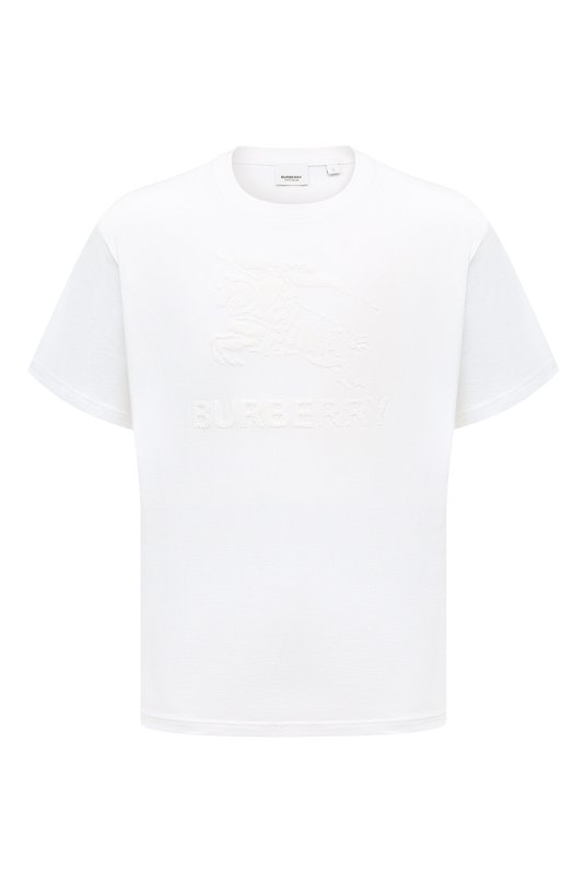 мужская футболка burberry, белая