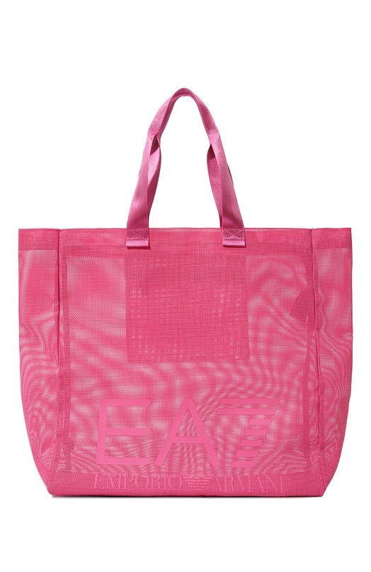 женская сумка-шоперы ea 7, розовая