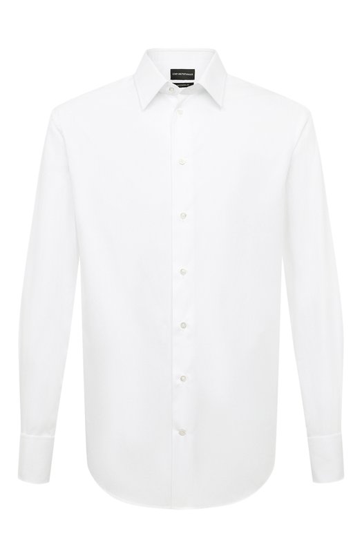 мужская рубашка emporio armani, белая