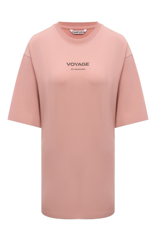 женская футболка chapurin, розовая