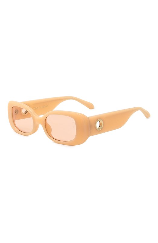 женские солнцезащитные очки linda farrow, бежевые