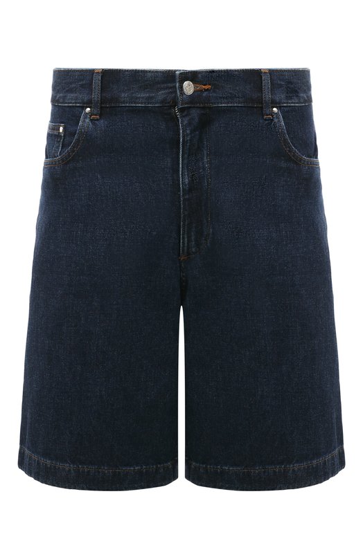мужские джинсовые шорты a.p.c, синие