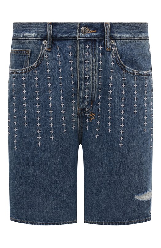 мужские джинсовые шорты ksubi, синие