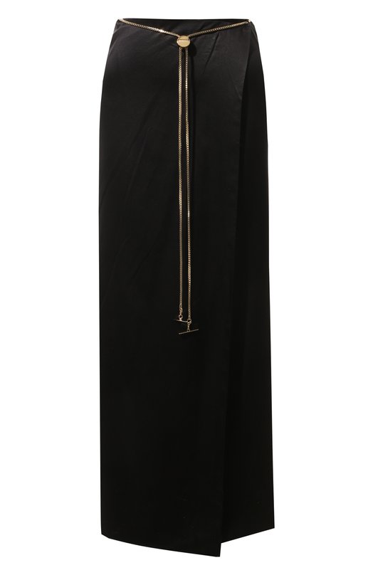 женская шелковые юбка daname, черная